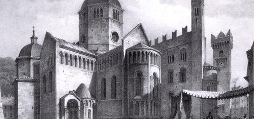 XIX_century_print,_Il_duomo_di_Trento